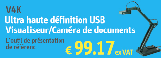 V4K ultra haute définition USB Visualiseur/Caméra de documents
